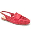 Kenneth Cole Reaction Women's Enrica Slingback Loafers In Red