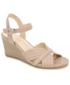 Kenneth Cole Reaction Women's Gomi Wedge Sandals In Chai