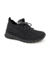 Kenneth Cole Reaction Women's Kacey Lace Up Sneakers In Black