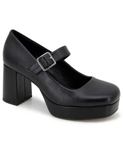 Kenneth Cole Reaction Women's Klair Mary-jane Pumps In Black