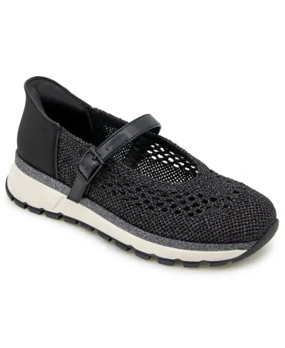 Kenneth Cole Reaction Women's Kuerq Ez Mary Jane Sneakers In Black