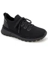 Kenneth Cole Reaction Women's Kuest Sneakers In Black Knit