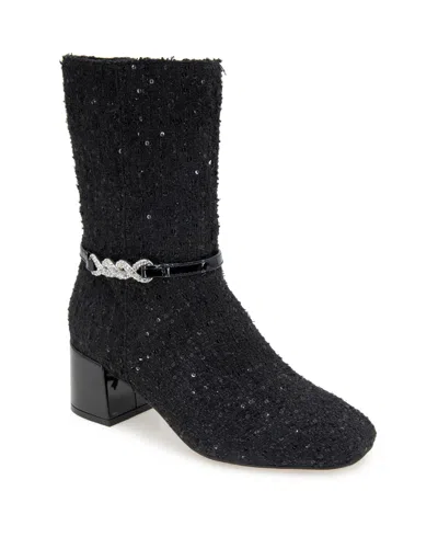 KENNETH COLE REACTION WOMEN'S LACEY MID SHAFT BOOTIES