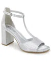 Kenneth Cole Reaction Women's Levine Round Toe Dress Sandals In White