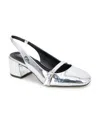 Kenneth Cole Reaction Women's Lindy Slingback Pumps In Silver