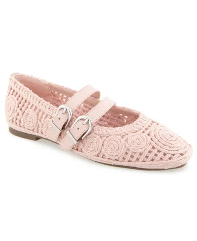 Kenneth Cole Reaction Women's Malibu Mary-jane Ballet Flats In Multi