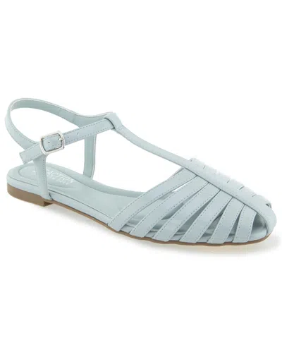 Kenneth Cole Reaction Women's Moreno Fisherman Flat Sandals In Blue