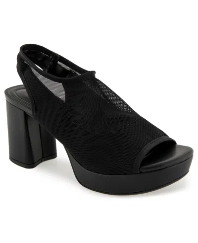 Kenneth Cole Reaction Women's Ramsey Mesh Platform Dress Sandals In Multi