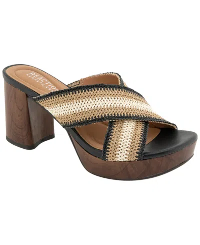 Kenneth Cole Reaction Women's Reeva Platform Sandals In Brown