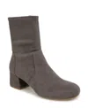 Kenneth Cole Reaction Women's Road Stretch Block Heel Booties In Concrete
