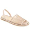 Kenneth Cole Reaction Women's Saavi Round Toe Sandals In Almond Mesh