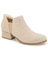 Kenneth Cole Reaction Women's Side Ez Knit Slip-on Booties In Warm Taupe