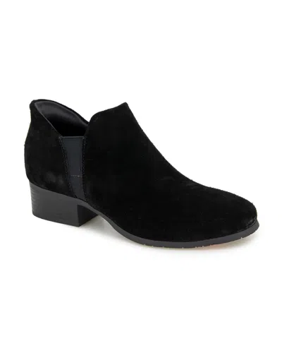 KENNETH COLE REACTION WOMEN'S SIDE EZ ON BLOCK HEEL BOOTIES