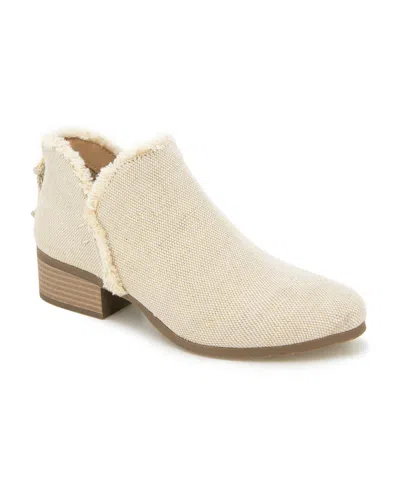 Kenneth Cole Reaction Women's Side Skip Shooties In Soft Gold Knit
