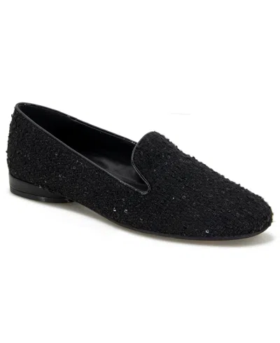 Kenneth Cole Reaction Women's Unity Round Toe Ballet Flats In Black Fabric - Textile And Polyurethane