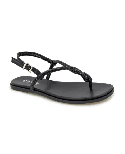 Kenneth Cole Reaction Women's Whitney Sandals In Black Jewel