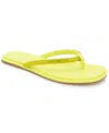 Kenneth Cole Reaction Women's Wynwood Crystal Strap Flat Sandals In Limeade
