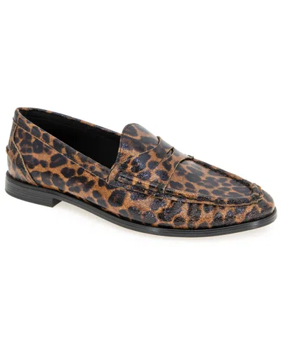 Kenneth Cole Reaction Women's Zoila Penny Loafers In Animal Print