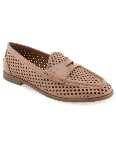 Kenneth Cole Reaction Women's Zoila Perf Penny Loafers In Multi