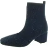 Kenneth Cole Reaction Womens Jeweled Man Made Mid-calf Boots In Blue