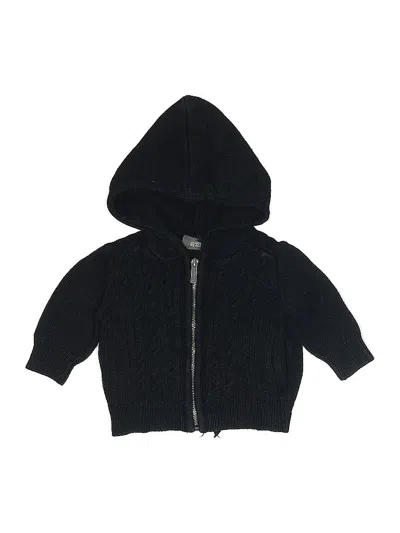 Pre-owned Kenneth Cole Reaction Babies' Zip Up Hoodie In Black