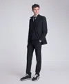 Kenneth Cole Ready Flex Slim Fit Nested Suit In Black