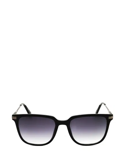 Kenneth Cole Rectangle-frame Sunglasses In Black