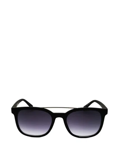 Kenneth Cole Rectangle-frame Sunglasses In Blue