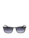 Kenneth Cole Rectangle-frame Sunglasses In Blue