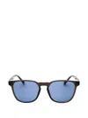 Kenneth Cole Rectangle-frame Sunglasses In Gray