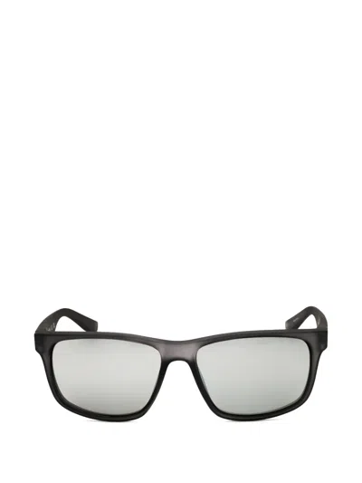 Kenneth Cole Rectangle-frame Sunglasses In Gray