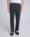 Kenneth Cole Relaxed Cropped Slacks Pant In Black