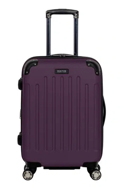 Kenneth Cole Renegade 20-inch Carry-on Hardside Luggage In Purple