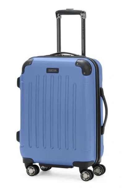 Kenneth Cole Renegade 20-inch Lightweight Hardside Expandable Spinner Carry-on Luggage In Blue