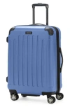 Kenneth Cole Renegade 24-inch Lightweight Hardside Expandable Spinner Luggage In Blue