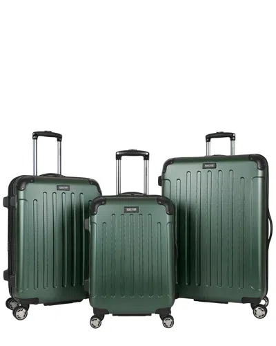 Kenneth Cole Renegade 3pc Luggage Set In Green