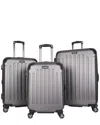 Kenneth Cole Renegade 3pc Luggage Set In Gray