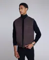 Kenneth Cole Reversible Vest In Purple
