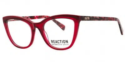 Kenneth Cole Rn50006 Women's Glasses, Clear, Size 51 In Red