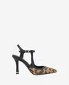 Kenneth Cole Romi Slingback Pump In Leopard Suede