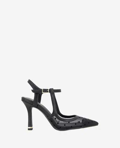 KENNETH COLE ROMI MESH ANKLE SLINGBACK HEEL