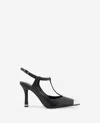 Kenneth Cole Romi T-strap Pump In Black Leather