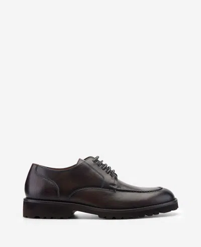 Kenneth Cole Rosco Lug Sole Lace Up Derby In Black