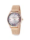 Kenneth Cole 라운드 페이스 34.5mm 시계 In Gold