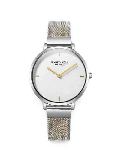 Kenneth Cole 라운드 페이스 34mm 시계 In Multi