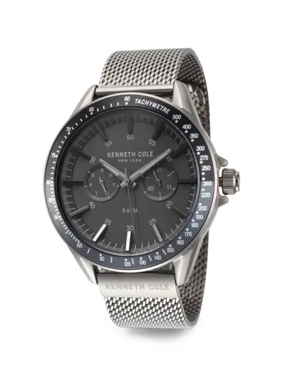 Kenneth Cole 라운드 페이스 43mm 시계 In Metallic