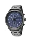 Kenneth Cole 라운드 페이스 47mm 시계 In Blue