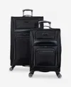Kenneth Cole Rugged Roamer Expandable Suitcase In Black