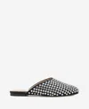 Kenneth Cole Saddie Studded Rhinestone Mule In Black