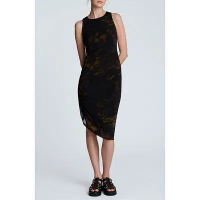 KENNETH COLE KENNETH COLE SANDRA ASYMMETRIC SLEEVELESS SHEATH DRESS